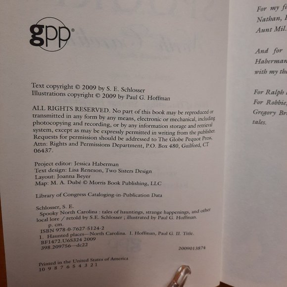 Paperback Book "Spooky North Carolina" - Picture 6 of 6